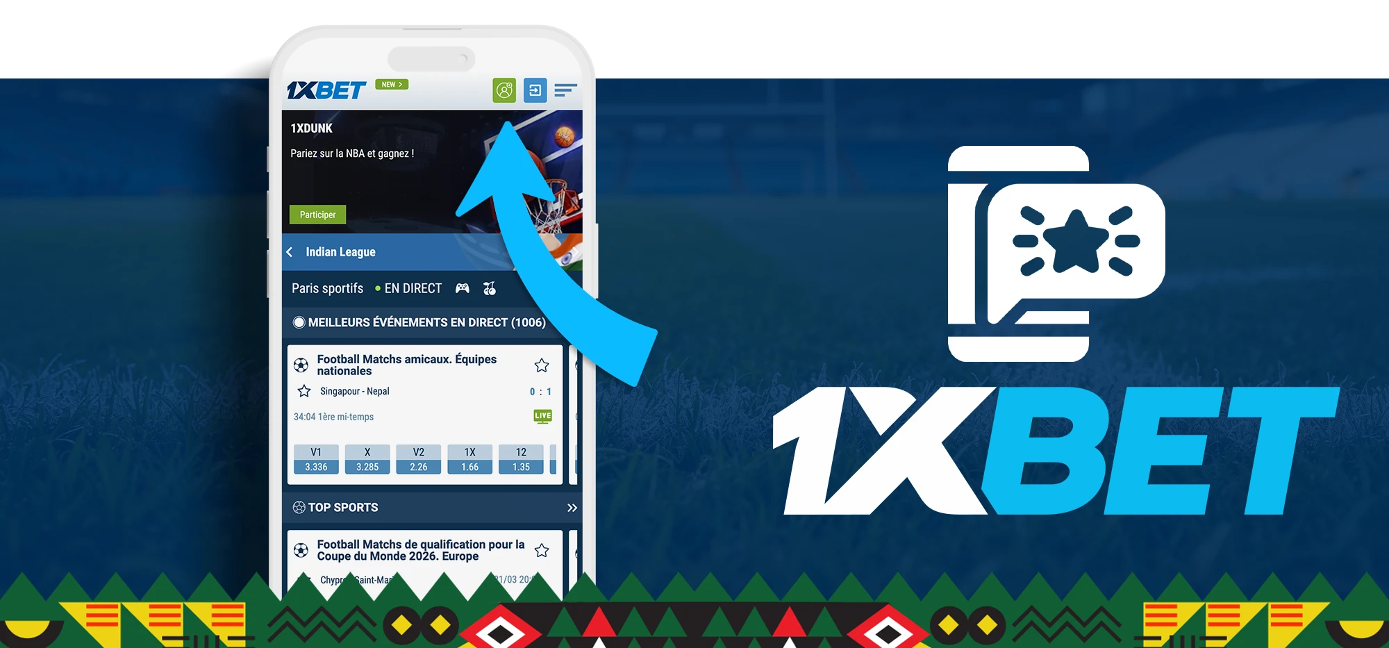 1xbet inscription